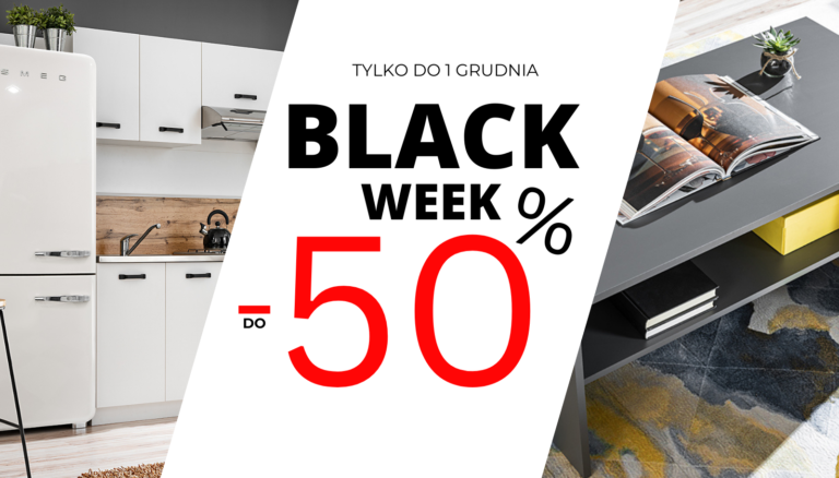 Promocja Black Week w Meble Okmed Demko